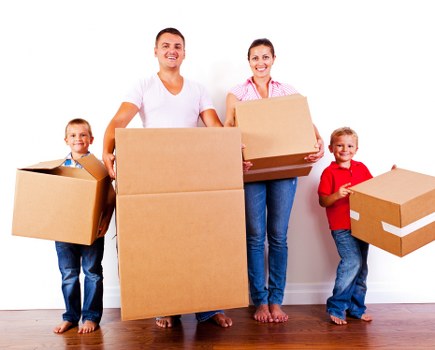 Professional packing services for a Mayfair home move