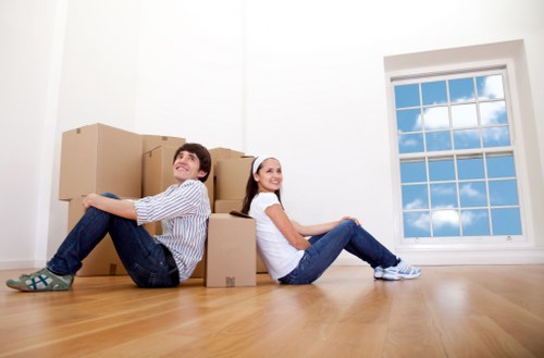 Secure packing and careful handling of furniture by Mayfair movers