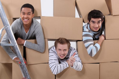 Local removals vehicle for central London property moves