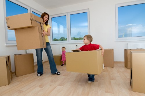 Careful loading and unloading service for central London property access in Mayfair
