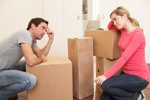 Professional moving truck service for Mayfair relocations