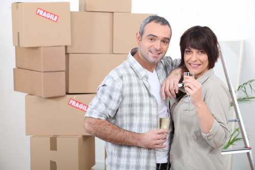 Careful packing and furniture protection for a Mayfair flat relocation